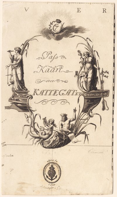 "Passe o mapa sobre o Kattegatet" de J.F. Clemens