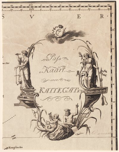 "Passe o mapa sobre o Kattegatet" de J.F. Clemens