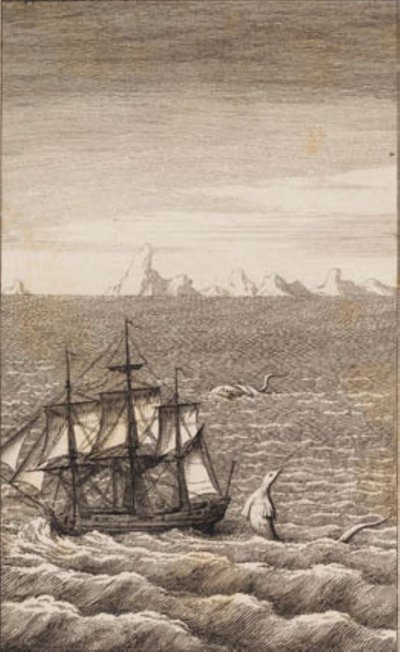 O navio e o animal marinho de J.F. Clemens