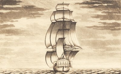 Suite de navios. Fragata de J.F. Clemens
