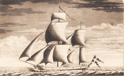 Suite de navios. Agachado de J.F. Clemens