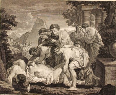 Tobias permite que os mortos sejam enterrados durante a praga de J.F. Clemens