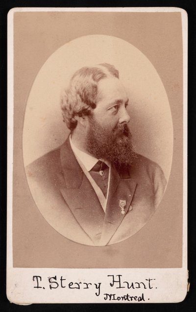 Retrato de Thomas Sterry Hunt 1826-1892, antes de 1892. de JG Parks