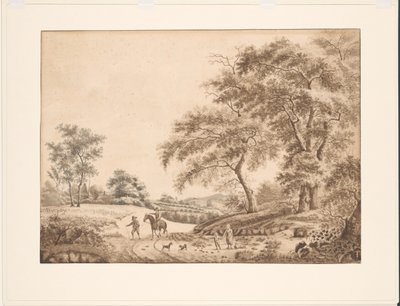 Paisagem de J.H. de Friderici (signed by artist)