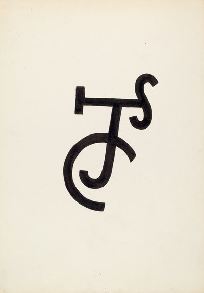 Marca de gado, c. 1936. de J.Henry Marley