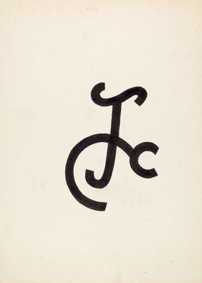 Marca de gado, c. 1936. de J.Henry Marley