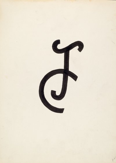 Marca de gado, c. 1936. de J.Henry Marley