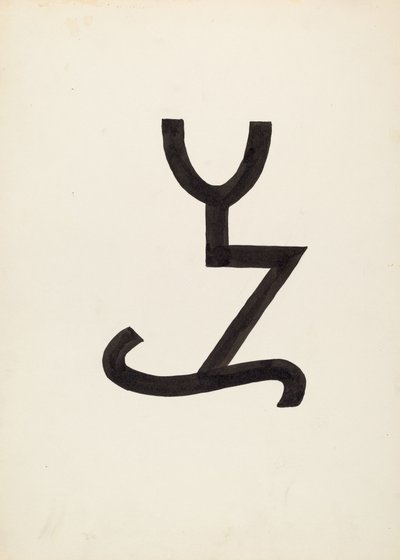 Marca de gado, c. 1936. de J.Henry Marley
