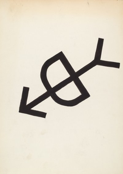 Marca de gado, c. 1936. de J.Henry Marley