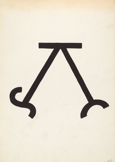 Marca de gado, c. 1936. de J.Henry Marley