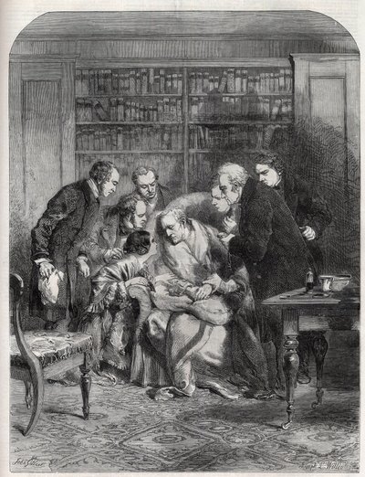 Últimos Momentos do Duque de Wellington (Arthur Wellesley de J.L. (after) Williams