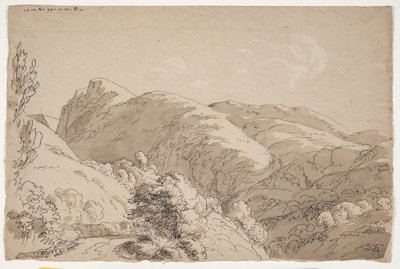 Montanhas em Subiaco de J.L. Lund