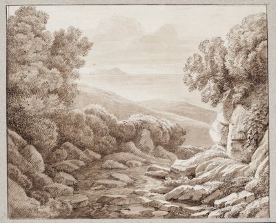 Paisagem em Montenero de J.L. Lund