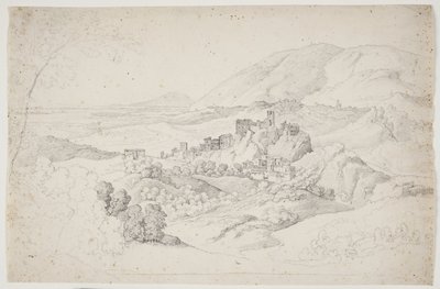 Olevano Romano. Sabinerbjergene de J.L. Lund