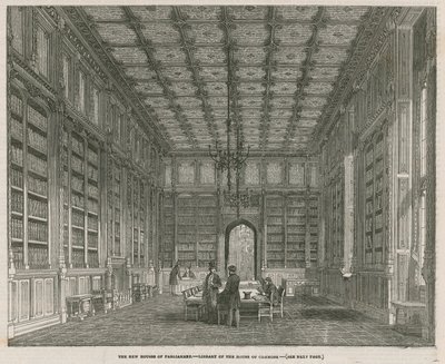 As novas Casas do Parlamento - a Biblioteca da Câmara dos Comuns de J.L. Williams
