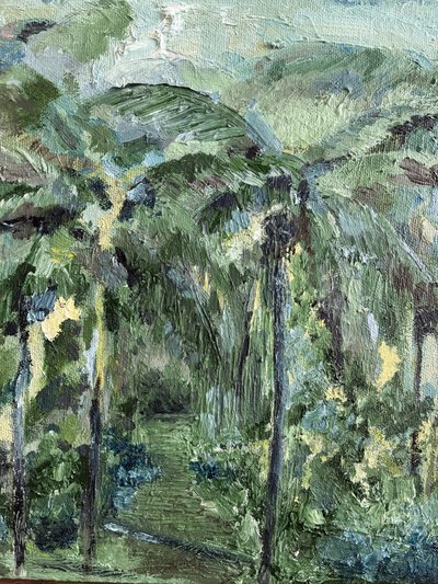Caminho verde sinuoso de JMF FINE ART