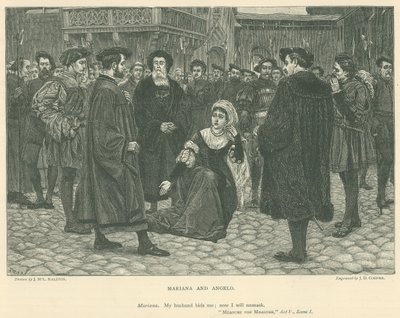 Ilustração para medida por medida de J.M.L. Ralston