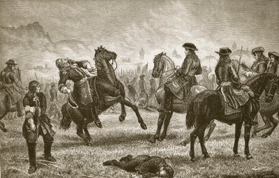 Guilherme III no cerco de Namur, gravado por Butterworth e Heath de J.M.L. Ralston