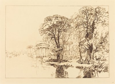 Isleworth, publicado em 1819. de Joseph Mallord William Turner