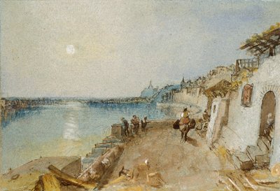 Rietz, perto de Saumur, c1830 de Joseph Mallord William Turner
