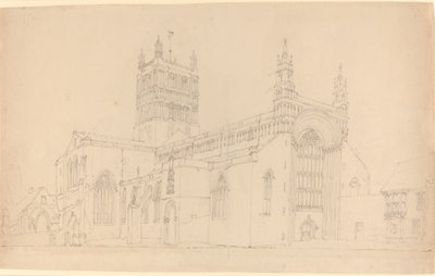 Abadia de Tewkesbury. de Joseph Mallord William Turner