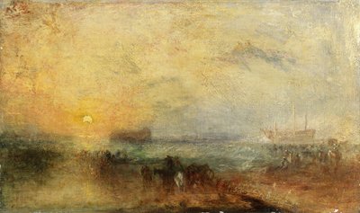 "A manhã após a tempestade", 1840-45 de Joseph Mallord William Turner