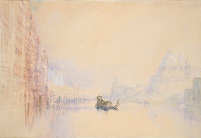 Veneza: o Grande Canal, 1840 de Joseph Mallord William Turner