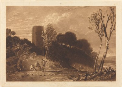 Winchelsea, Sussex, publicado em 1812. de Joseph Mallord William Turner