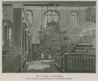 Bevis Marks Synagogue de J.M. Belisario