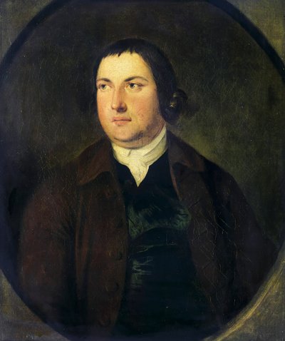 Retrato de Charles Churchill: poeta e satirista inglês de J.S.C. Schaak