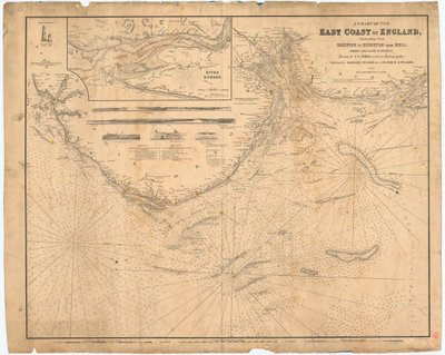 Costa Leste de Inglaterra: Harwich a Kingston Upon Hull de J.S. Hobbs