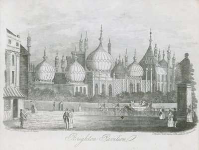 Vista geral do pavilhão de Brighton de J.T. Wood