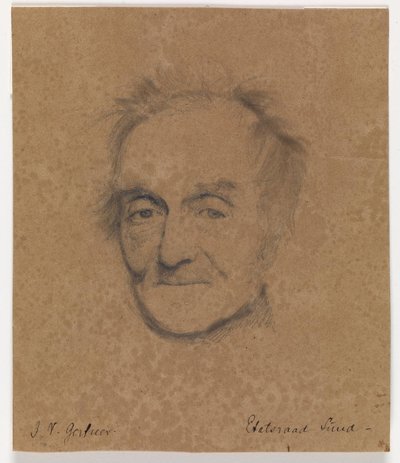 Retrato do pintor J.L. Arvoredo de J.V. Gertner