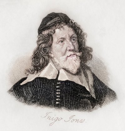 Inigo Jones (gravura) de J.W. Cook