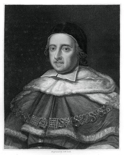 Sir Matthew Hale, Lord Chief Justice da Inglaterra, 1834. de J.W. Cook