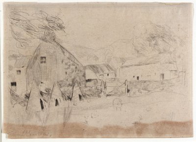 Quintal--Ilha de Man de J. Alden Weir