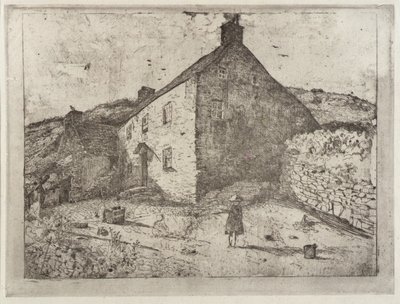 Cabana do Pescador - Ilha de Man de J. Alden Weir