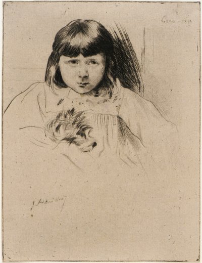 Gyp e o cigano de J. Alden Weir