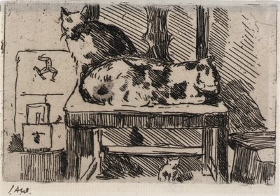 Gatos Manx--Isle of Man de J. Alden Weir