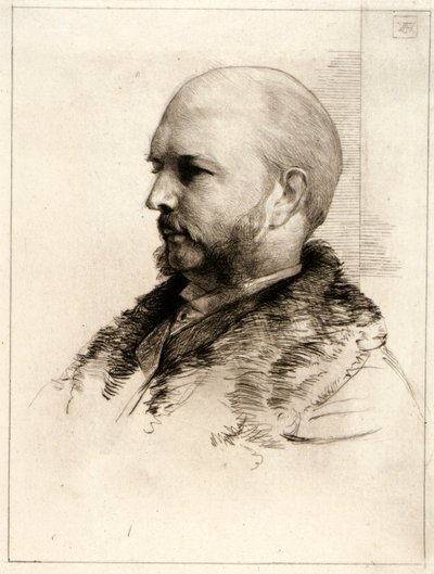 Retrato de Robert Hoe de J. Alden Weir
