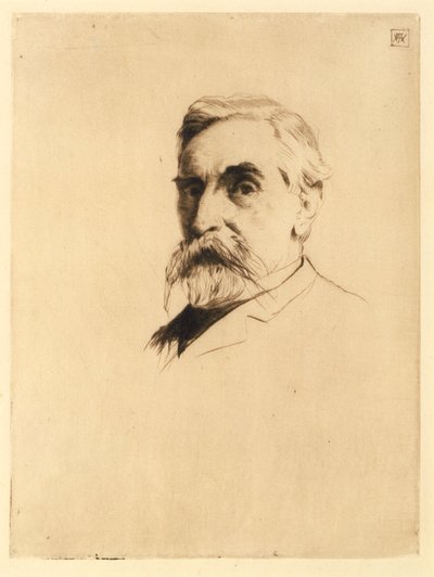 Retrato de Robert Weir de J. Alden Weir