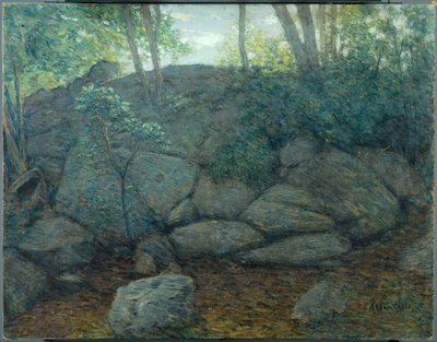 Rocha da Floresta de J. Alden Weir