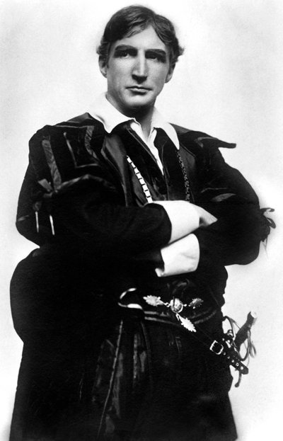 Jerrold Robertshaw 1866-1941, ator inglês, início do século XX. de J. Beagles and Co.