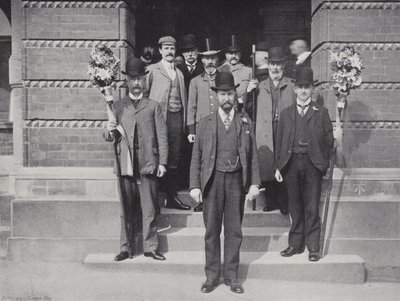 Hocktide em Hungerford, Constable e Tutti Men de J. Benjamin Stone