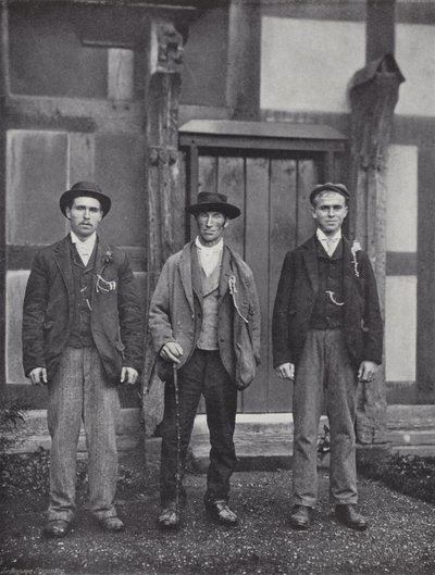 Stratford-on-Avon Mop, em pé para contratar de J. Benjamin Stone