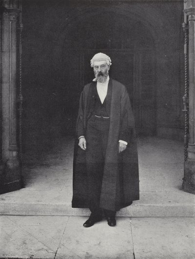 O funcionário da Câmara dos Comuns de J. Benjamin Stone