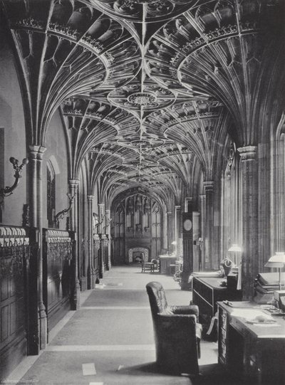 Os claustros de St. Stephens de J. Benjamin Stone