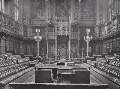 Câmara dos Lordes de J. Benjamin Stone