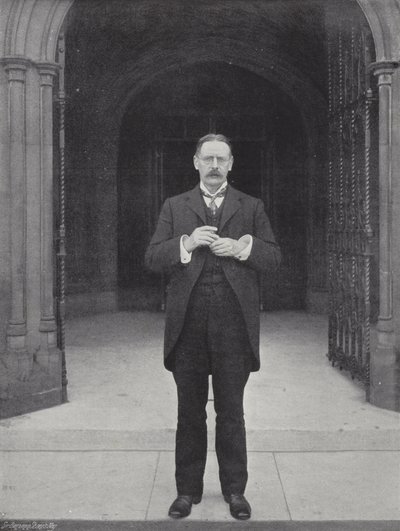 O bibliotecário da Câmara dos Lordes de J. Benjamin Stone