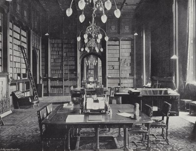 A Biblioteca da Câmara dos Lordes de J. Benjamin Stone